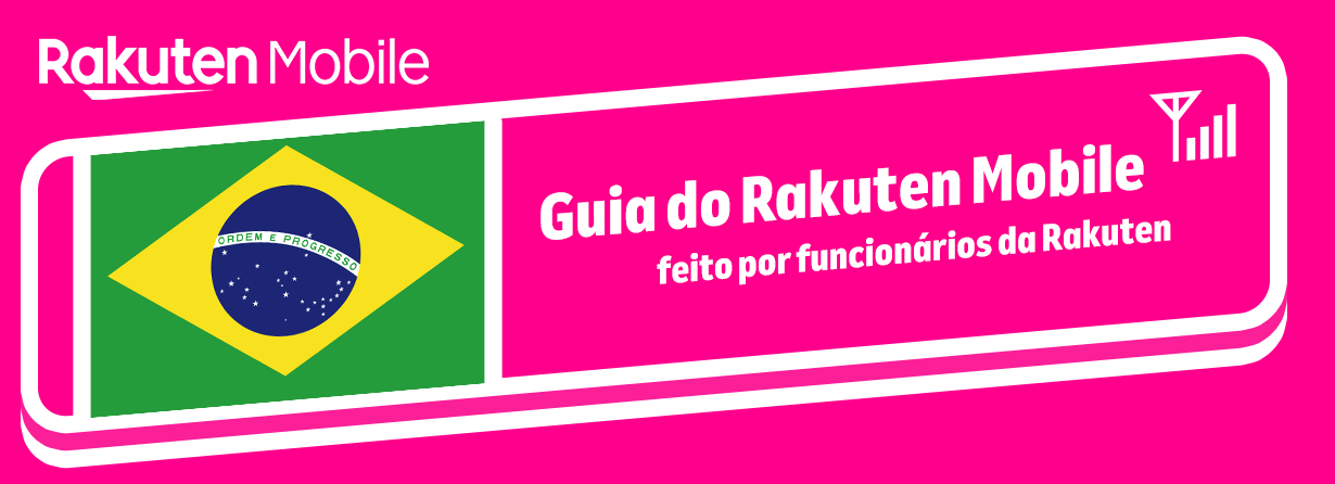 Guia do Rakuten Mobile feito por funcionários da Rakuten