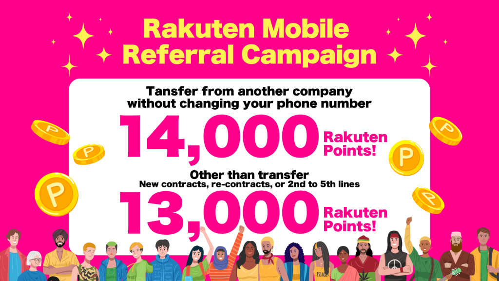 About Rakuten Mobile Referral Campaign